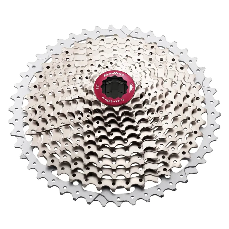 SunRace MX8 Cassette - 11 Speed - 11-42T or 11-46T - Black or Silver-1